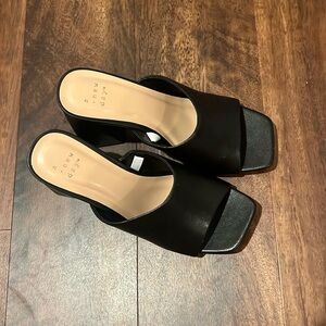 Slip on heels, brand new, never been worn!